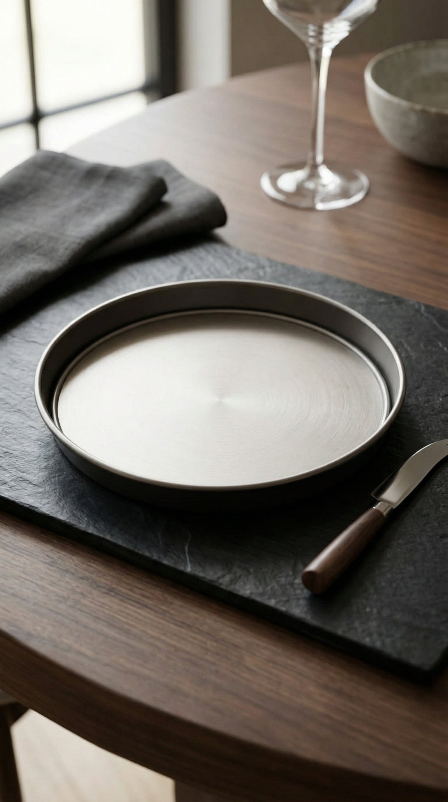Set of Premium Non-Stick Round Carbon Steel Baking Pan for Cakes and Pizza