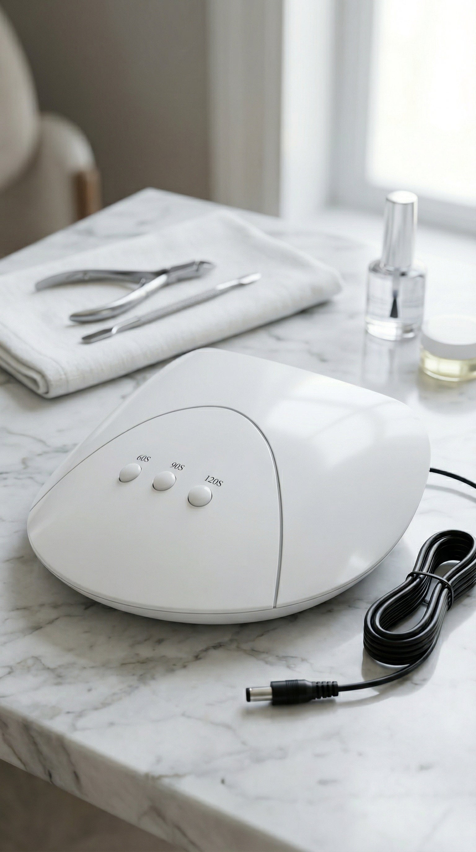 Portable Professional 36W LED UV Nail Lamp with Multiple Timer Settings